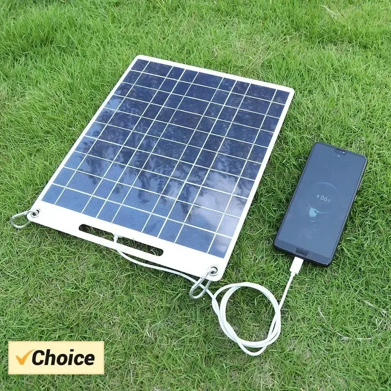 100W 5V Waterproof Solar Plate Panel Power Unit 1