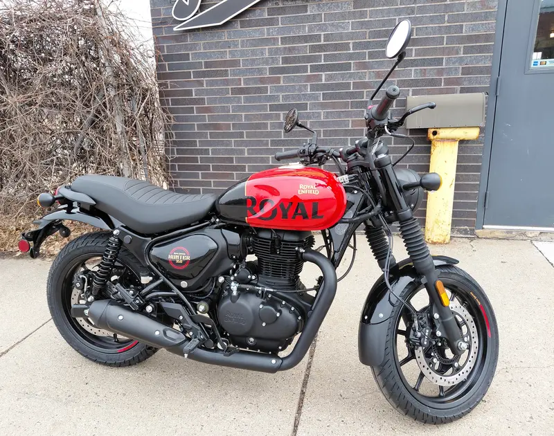 2024 Royal Enfield Hunter 350 | Rebel Red | $4,199 1