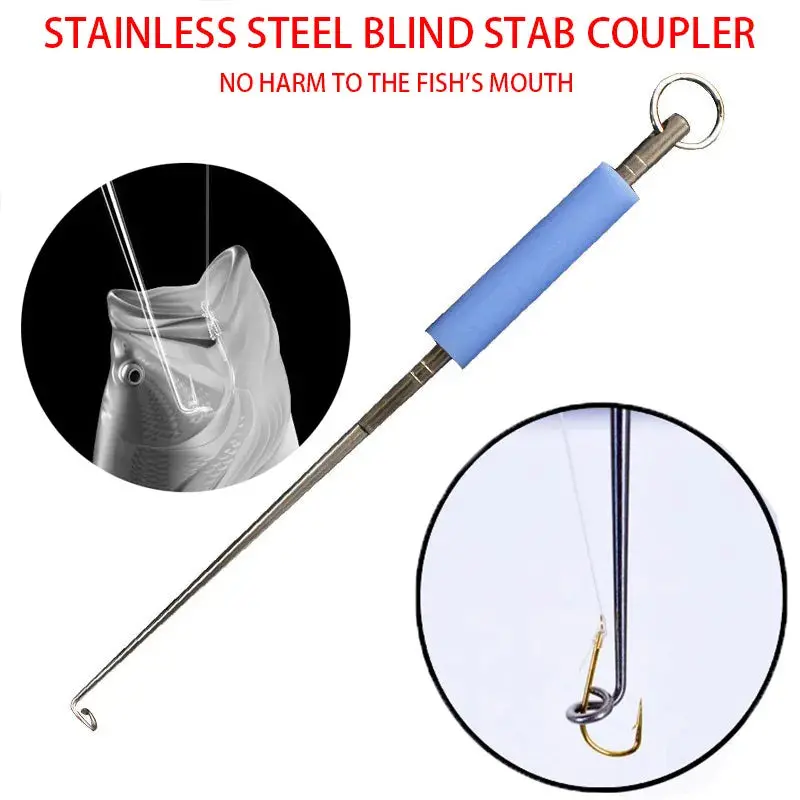 2Pcs Stainless Fishing Hook Remover 1