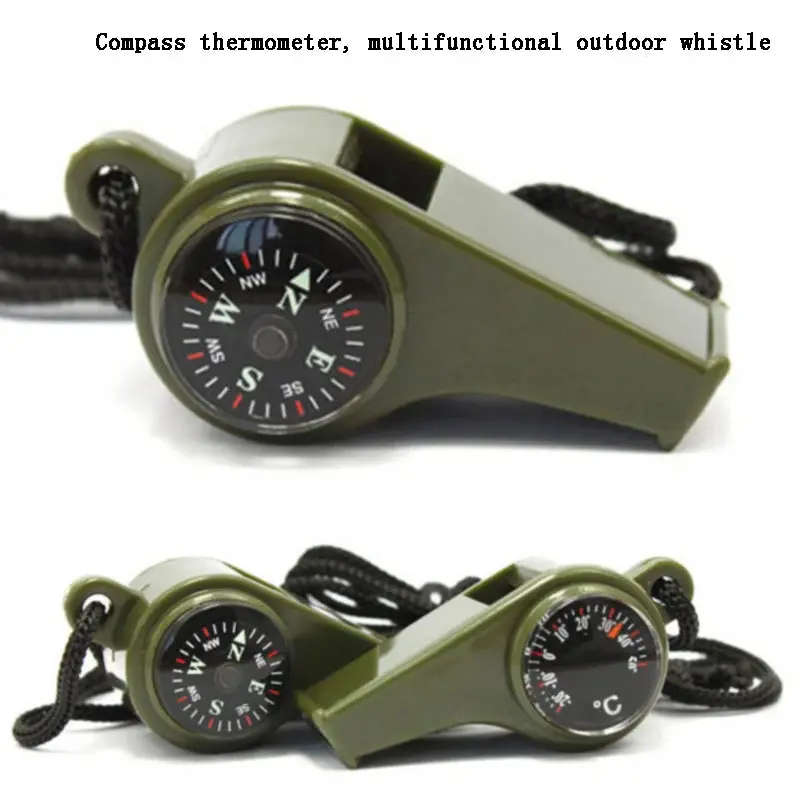 3-In-1 Multifunctional Survival Whistle 1