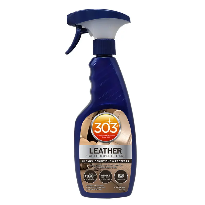 303 Automotive Leather 3-In-1 Complete Care - 16Oz 1