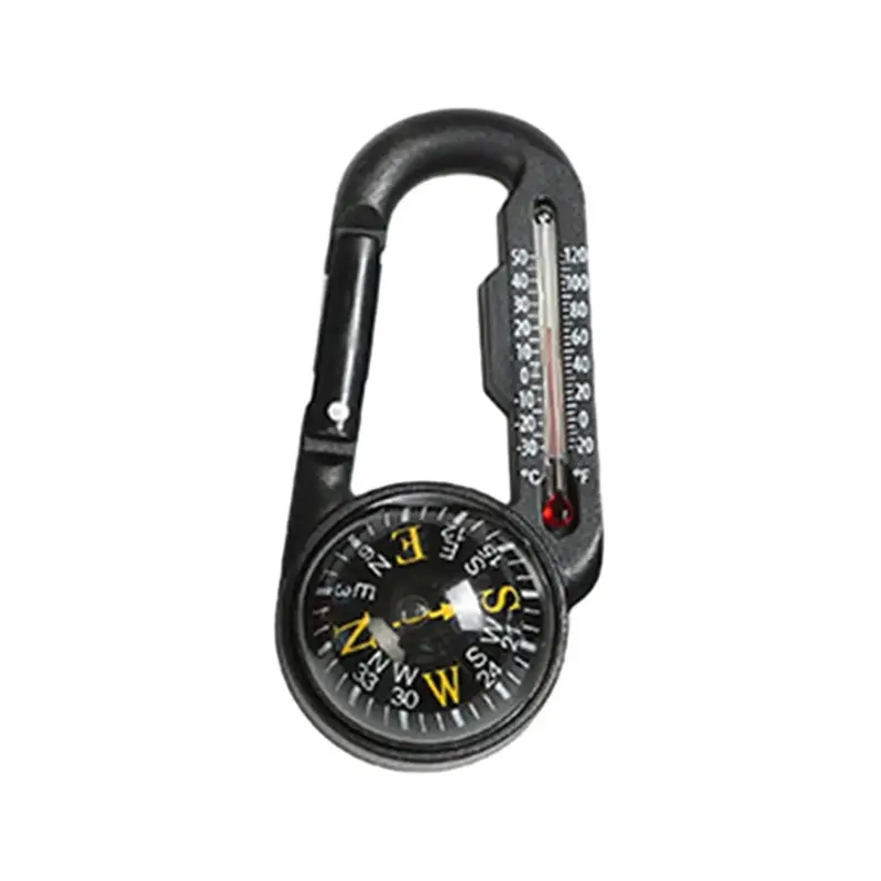 5-6Pack Carabiner Compass Thermometer Combo 1