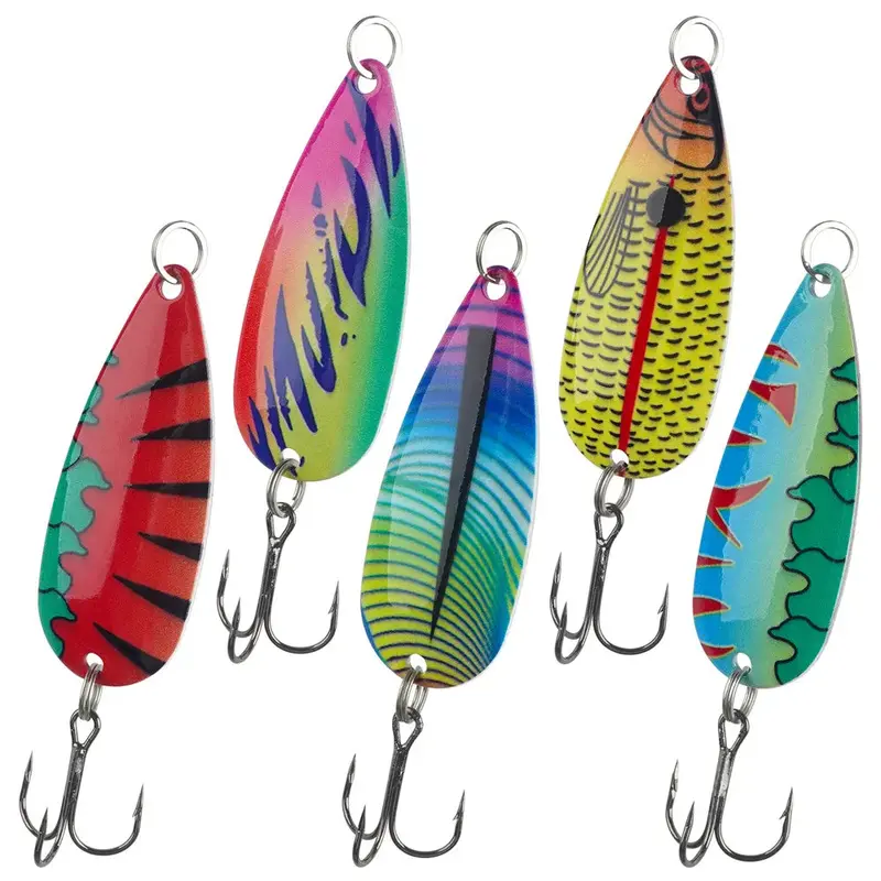 5Pcs Luminous Spoon Lure Set 1