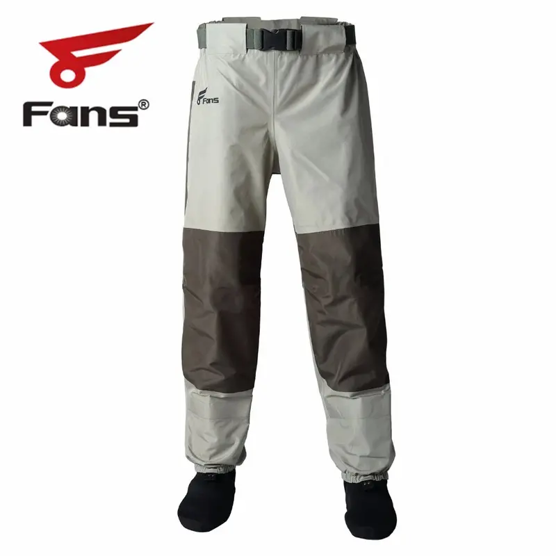 8Fans 3-Ply Breathable Neoprene Waterproof Waist Waders 1