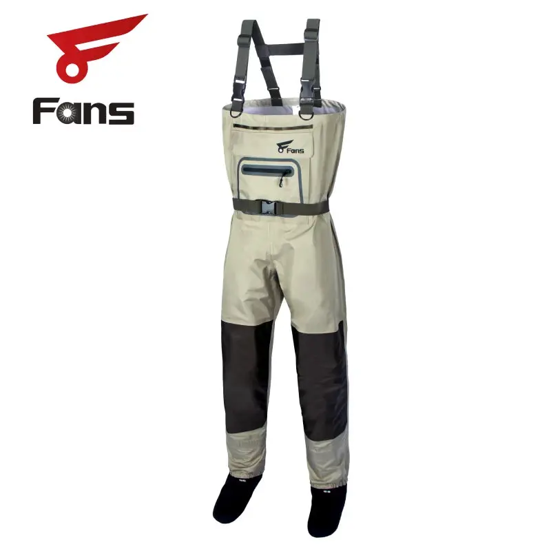 8Fans H-Back Men’S Waterproof Neoprene Fishing Chest Waders 1