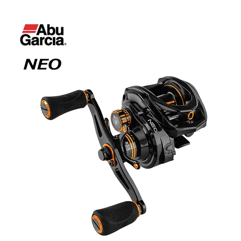 Abu Garcia Neo F7/F8 Low Profile Baitcasting Reel 7.3:1/8.1:1 Max Drag 7Kg 7+1Bb 1