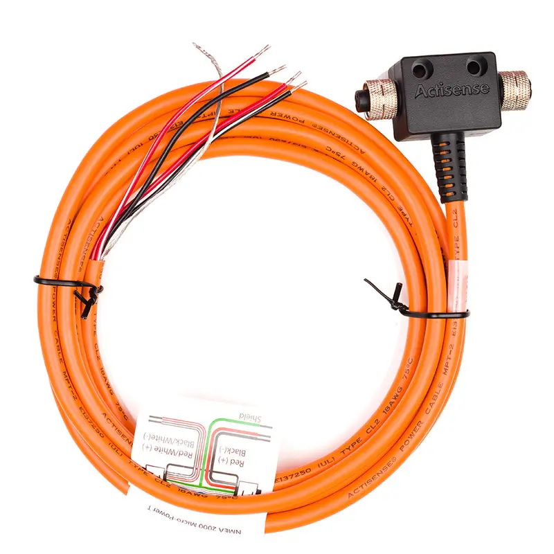 Actisense Nmea2000 Micro T-Piece W/Female Connectors  3M Ul Certified Cable 1
