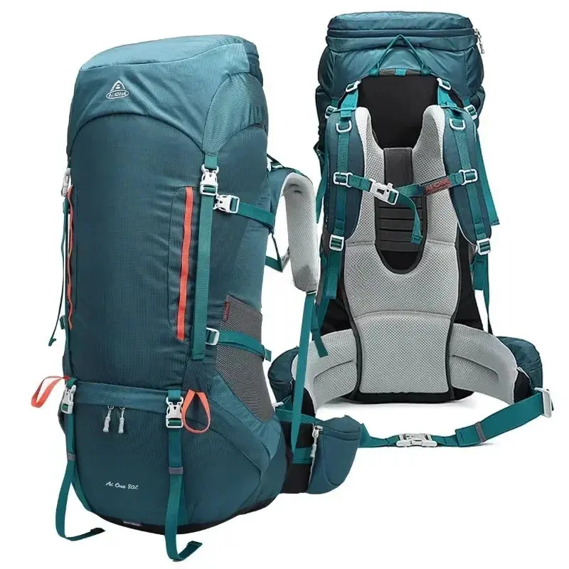 Aione Waterproof High Capacity Mountaineering Hiking Backpack 80L 1
