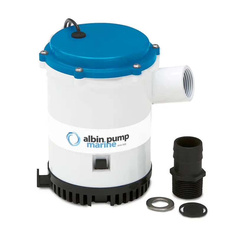 Albin Group Bilge Pump Heavy Duty 2250 Gph - 12V 1