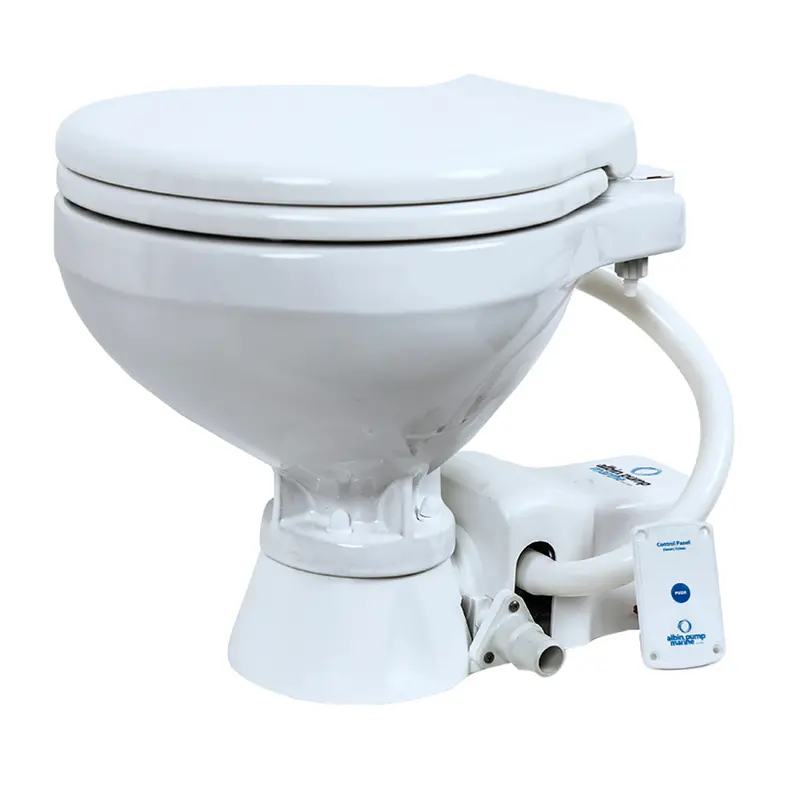 Albin Group Marine Toilet Standard Electric Evo Compact - 12V 1