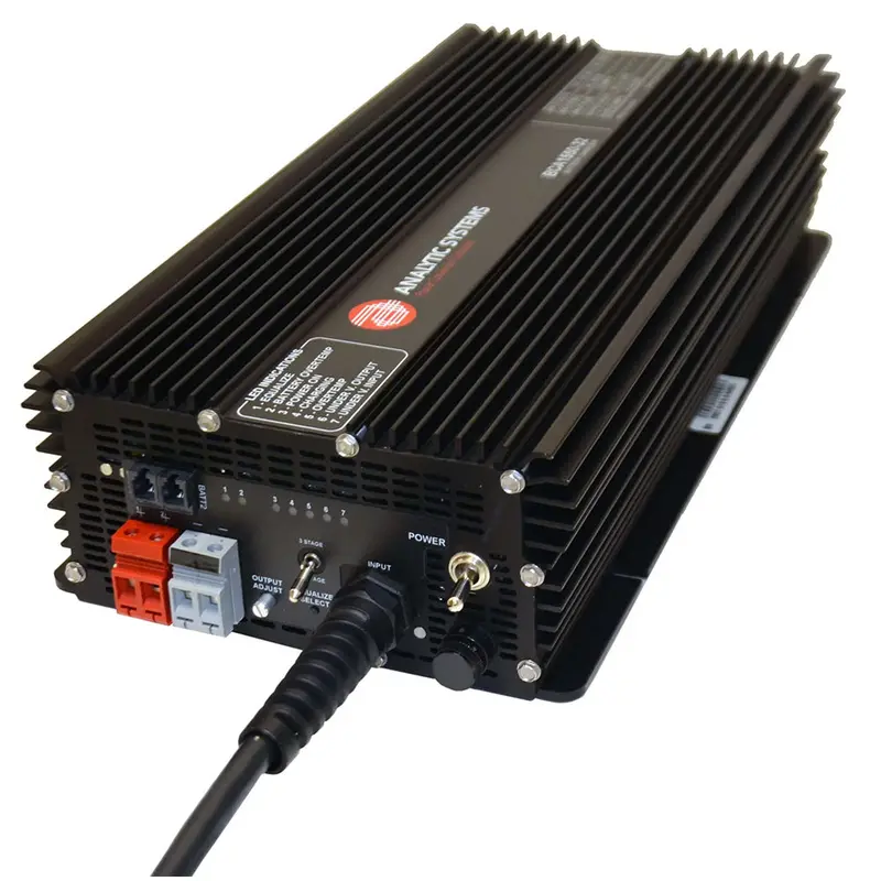 Analytic Systems Ac Charger 2-Bank 70A, 12V Out, 85-264Vac In Power-Factor Correction 1