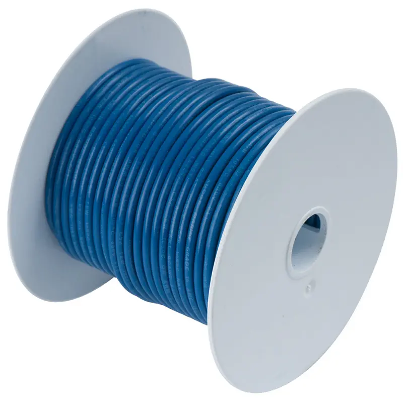 Ancor Dark Blue 12 Awg Tinned Copper Wire - 100' 1