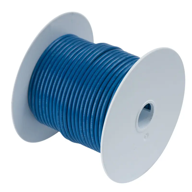 Ancor Dark Blue 14Awg Tinned Copper Wire - 100' 1