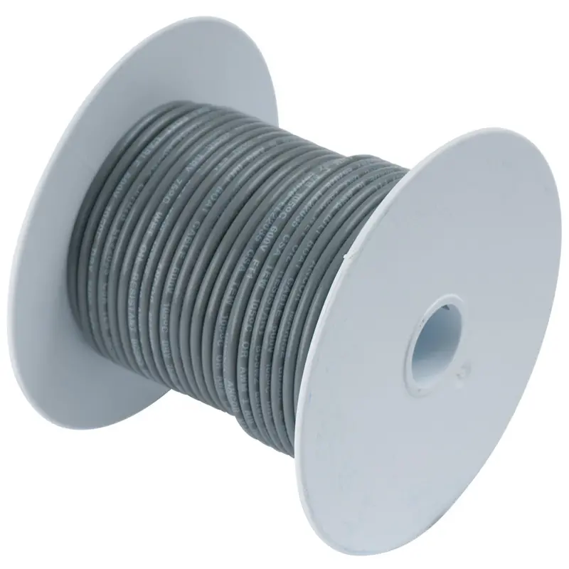 Ancor Grey 16 Awg Primary Wire - 100' 1