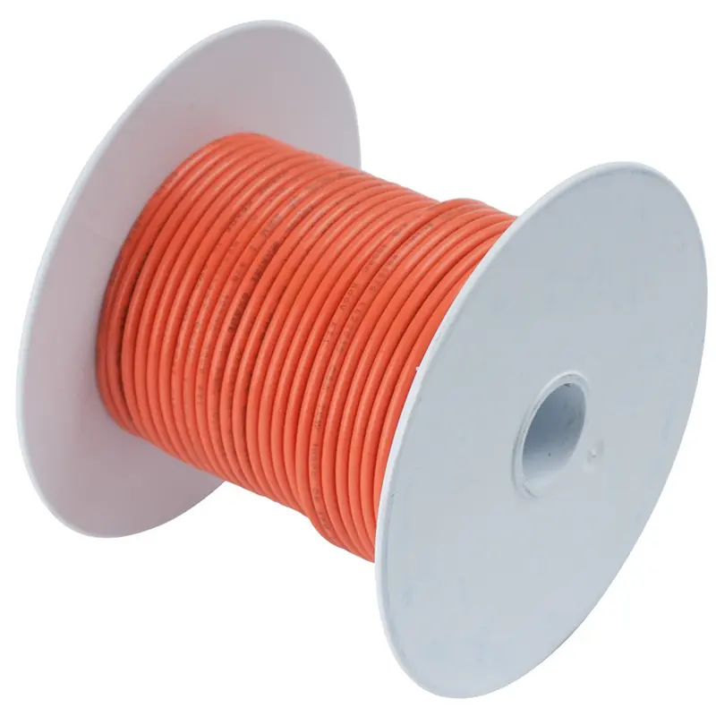 Ancor Orange 12 Awg Tinned Copper Wire - 100' 1