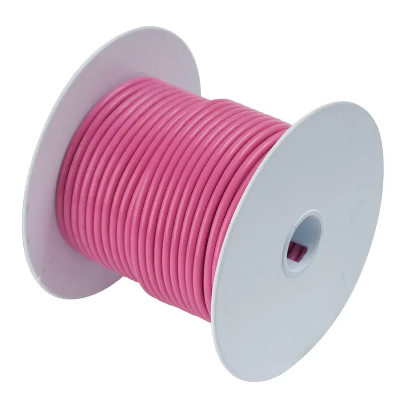 Ancor Pink 14Awg Tinned Copper Wire - 100' 1