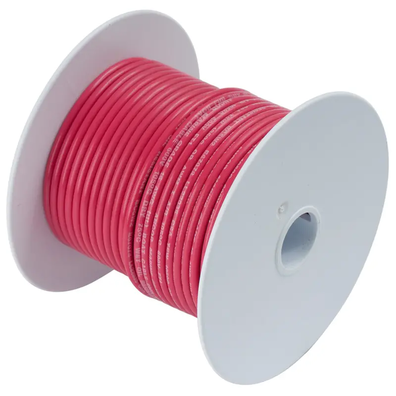Ancor Red 18 Awg Tinned Copper Wire - 100' 1
