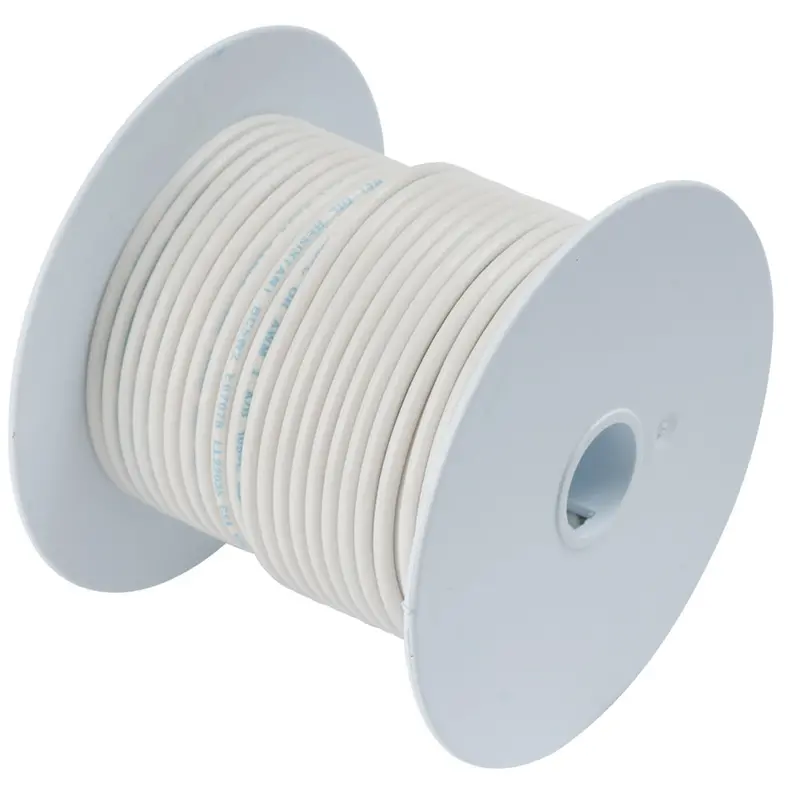 Ancor White 10 Awg Tinned Copper Wire - 100' 1