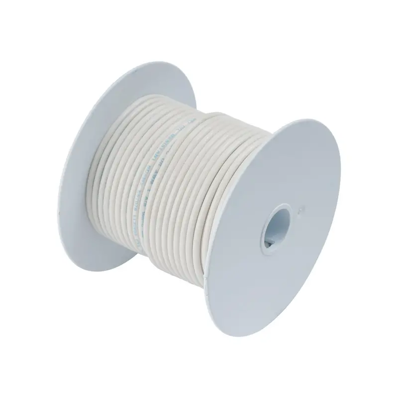 Ancor White 12 Awg Tinner Copper Wire - 100' 1