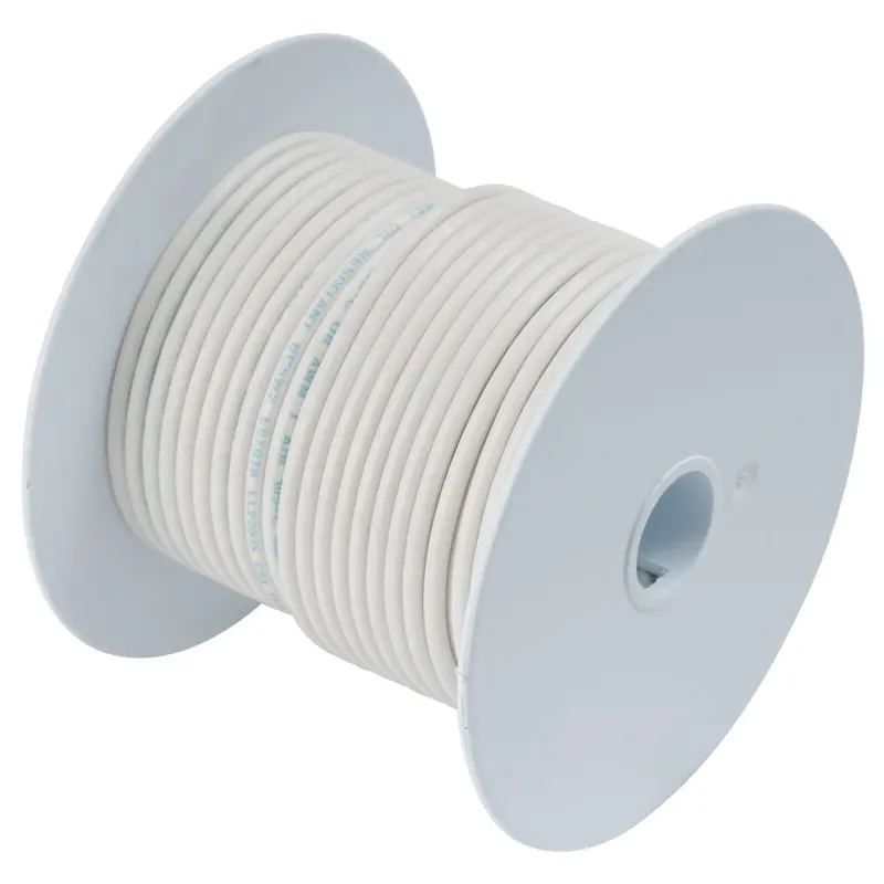 Ancor White 18 Awg Tinned Copper Wire - 100' 1