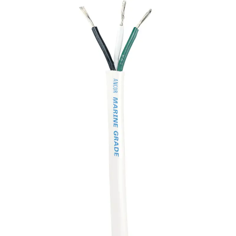Ancor White Triplex Cable - 16/3 Awg - Round - 100' 1