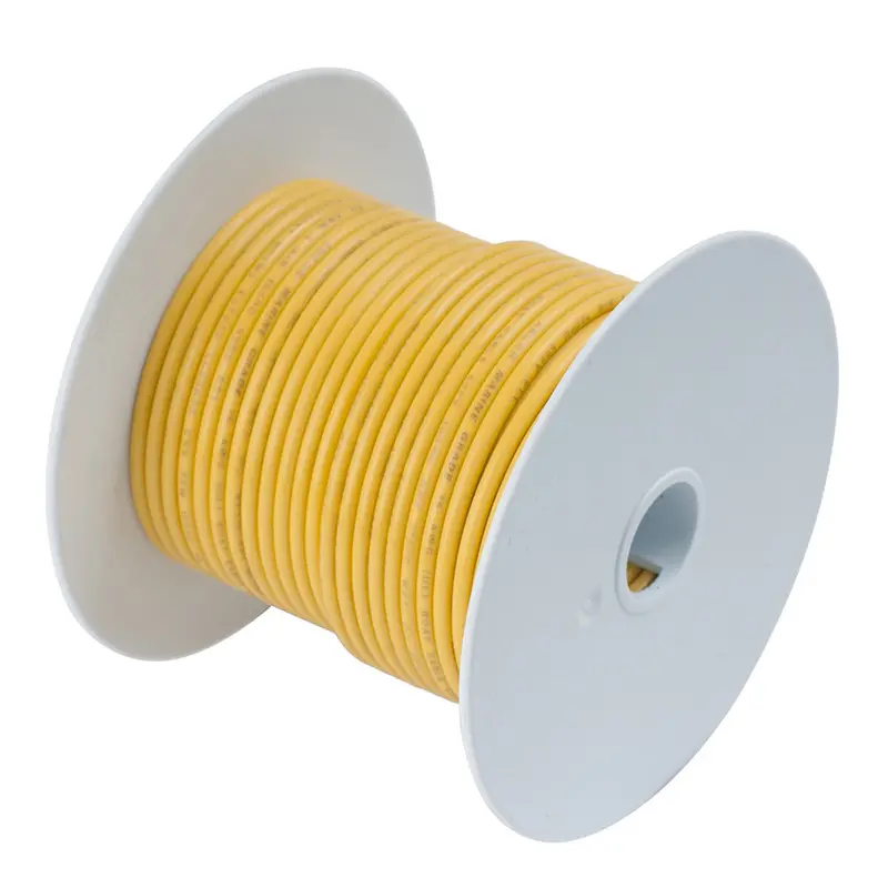 Ancor Yellow 1/0 Awg Tinned Copper Battery Cable - 50' 1