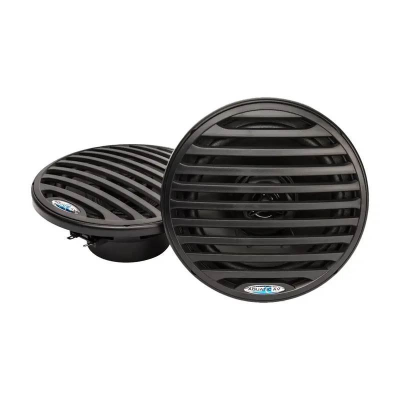 Aquatic Av 6.5" Economy Speakers - Black - Pair 1