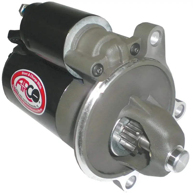 Arco Marine High-Performance Inboard Starter W/Gear Reduction  Permanent Magnet - Clockwise Rotation (2.3 Fords) 1