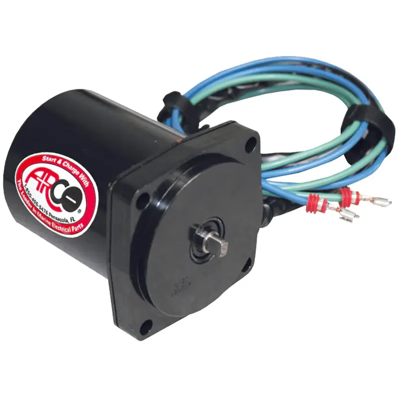 Arco Marine Original Equipment Quality Replacement Tilt Trim Motor - 2 Wire  4-Bolt Mount 1