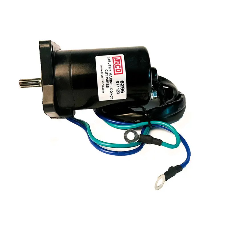 Arco Marine Original Equipment Quality Replacement Yamaha Tilt Trim Motor - 2000-2019 T25 Series Engines 1