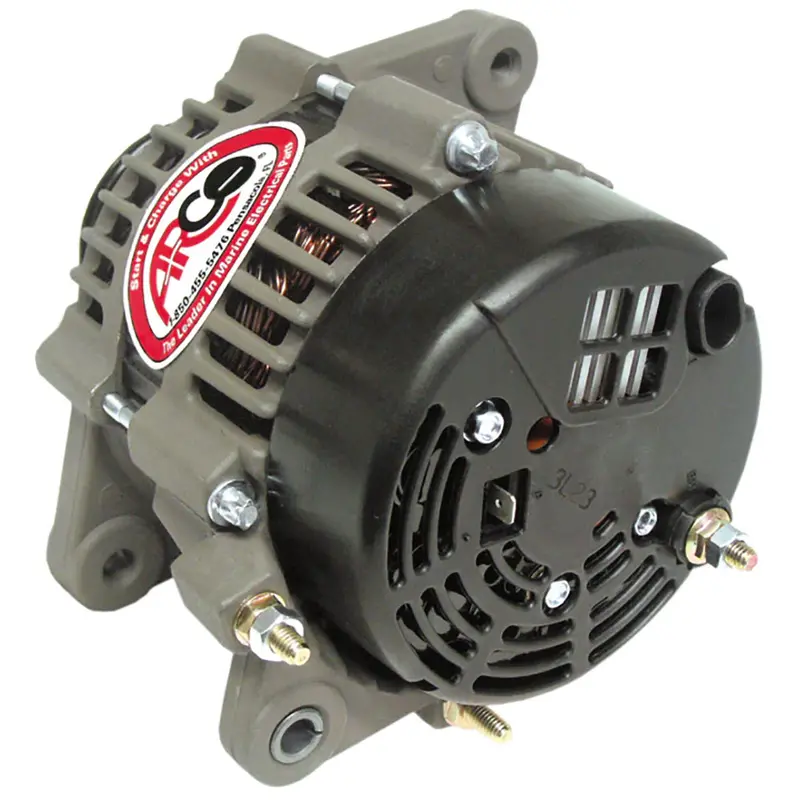 Arco Marine Premium Replacement Alternator W/65Mm Multi-Groove Pulley - 12V 70A 1