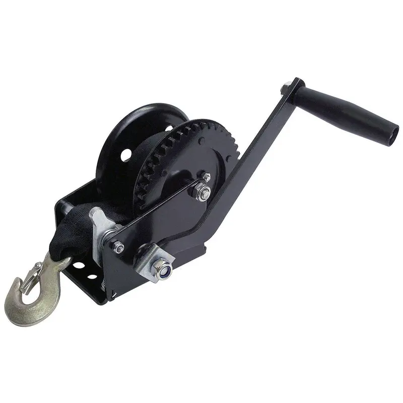 Attwood 1200 Lb Single Drive Winch - 2" X 20 Nylon Strap 1