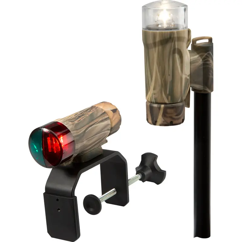Attwood Clamp-On Portable Led Light Kit - Realtree Max-4 Camo 1