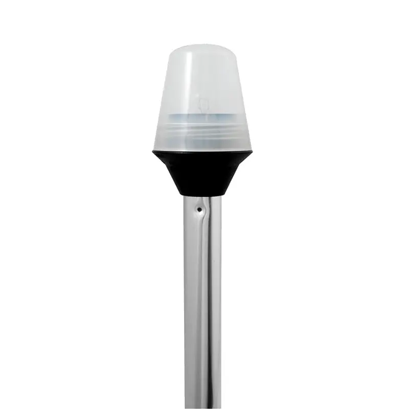 Attwood Frosted Globe All-Around Pole Light W/2-Pin Locking Collar Pole - 12V - 36" 1