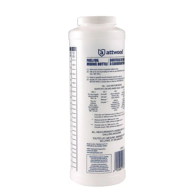 Attwood Fuel/Oil Mixing Bottle 1