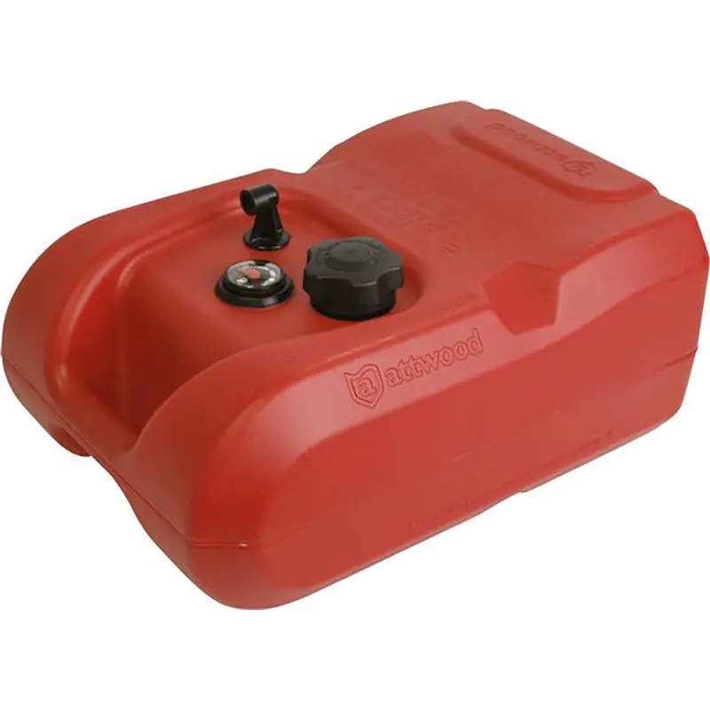 Attwood Portable Fuel Tank - 6 Gallon W/Gauge 1