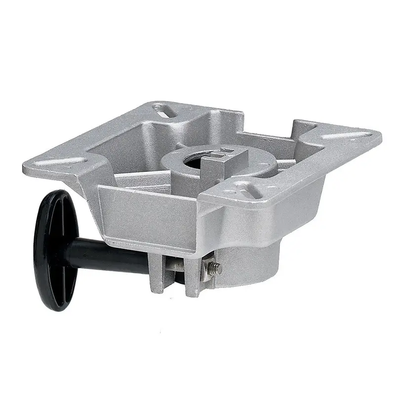 Attwood Swivl-Eze Lakesport 2-3/8" Seat Mount W/Friction Control - Aluminum 1