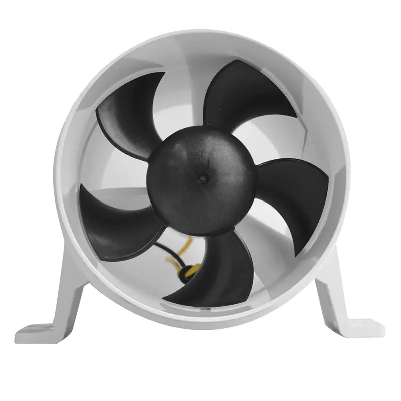 Attwood Turbo 4000 Series Ii Water-Resistant, In-Line Blower - 12V - White 1