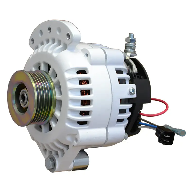 Balmar Alternator 100 Amp 12V 1-2" Single Foot Spindle Mount K6 Pulley W/Isolated Ground 1