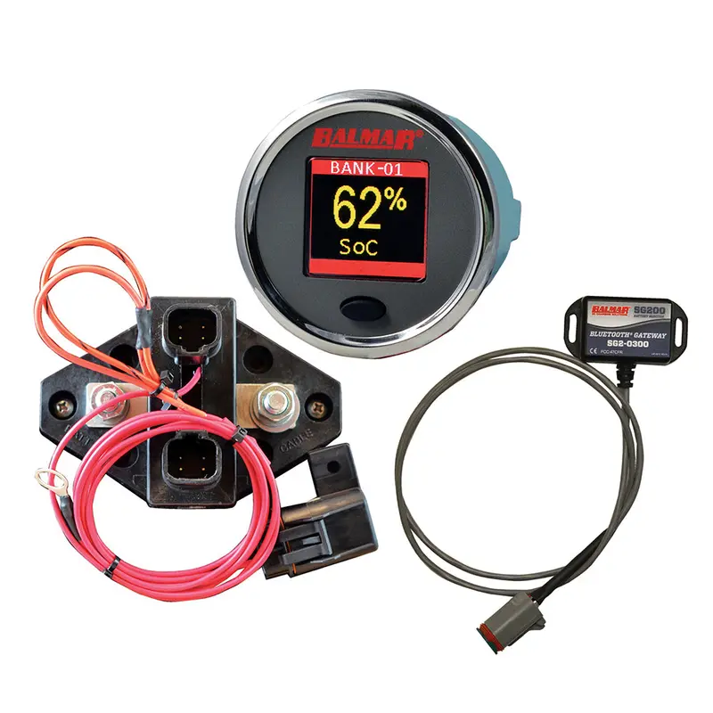 Balmar Sg210 Battery Monitor Kit W/Display Shunt Gateway 1