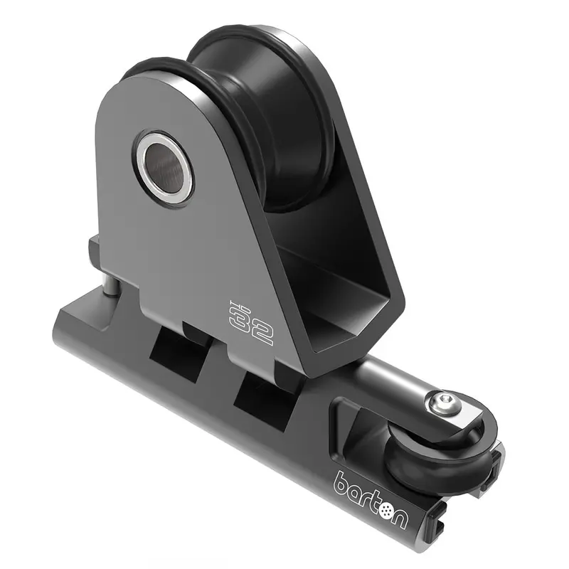 Barton 32Mm Towable Genoa Car 2:1 Purchase - Heavy Duty - Black 1