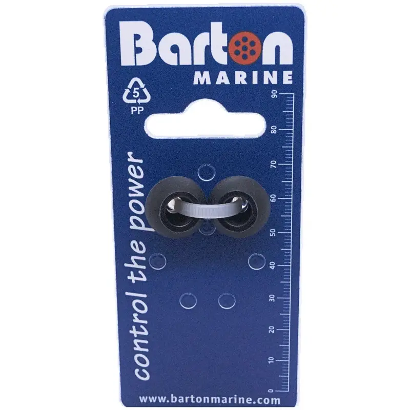 Barton 4Mm Rope Stoppers - Black - Pair 1