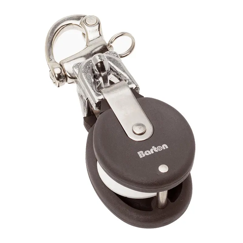 Barton Large Snatch Block F/Yachts Up To 40' (12.2M) - Stainless Steel Snap 1