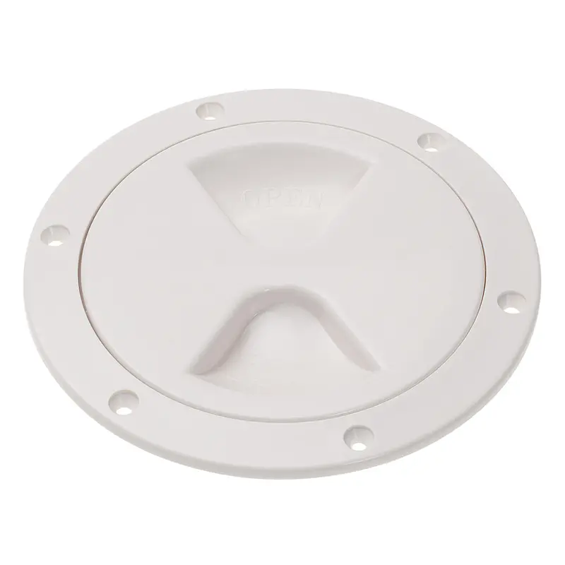 Barton Marine Screw Inspection Cover - 6" (103Mm) - White 1