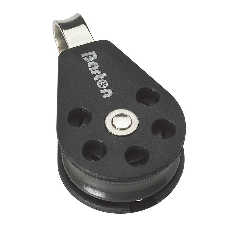 Barton Marine Size 3 45Mm Plain Bearing Pulley Block Single With Fixed Eye 1