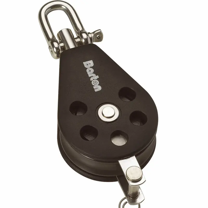 Barton Size 1 30Mm Plain Bearing Pulley Block Single Swivel  Becket 1
