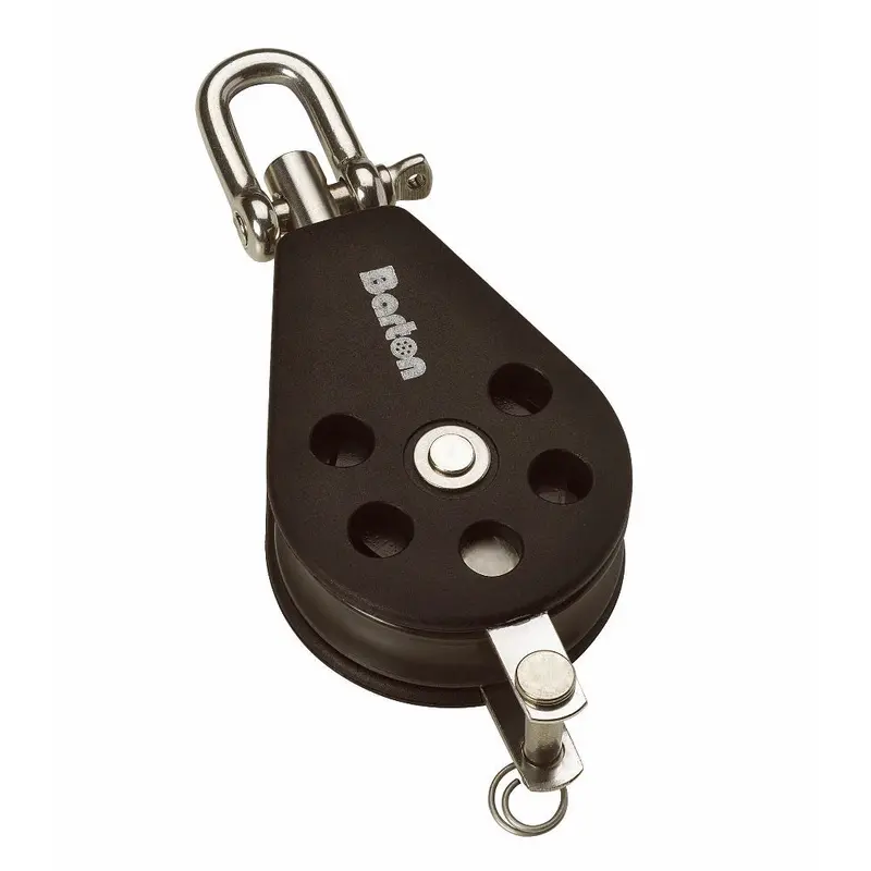 Barton Size 2 35Mm Plain Bearing Pulley Block Single Swivel  Becket 1