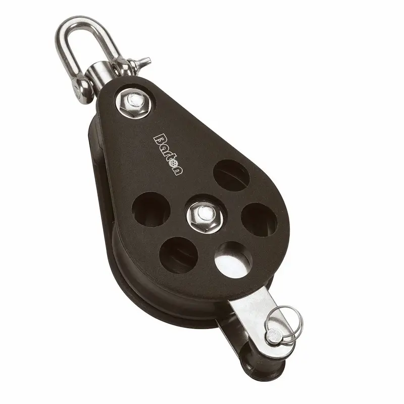 Barton Size 5 54Mm Plain Bearing Pulley Block Single Swivel  Becket 1