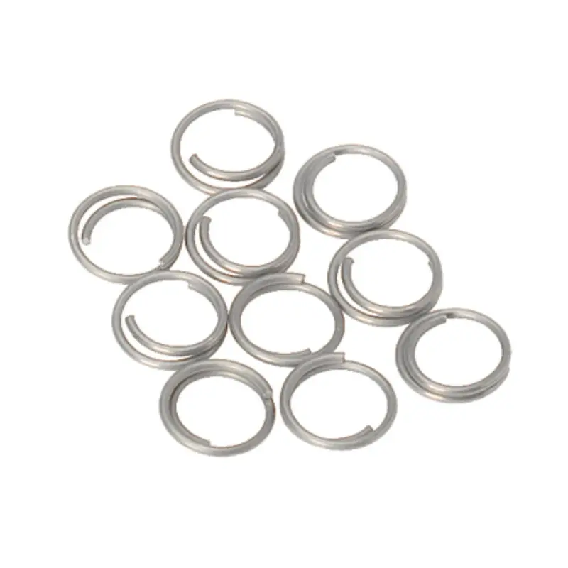 Barton Stainless Steel Split Rings - 10Mm - 10-Pack 1