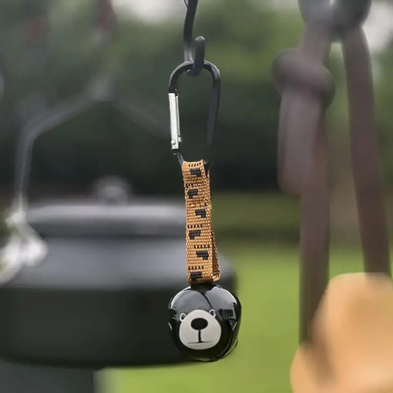 Bear Bell With Carabiner 1